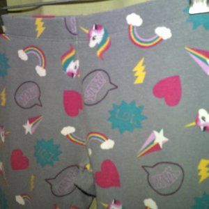 Grey Unicorn Tights